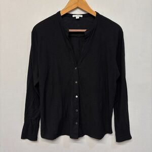 Standard James Perse Women Cardigan Sweater Size 3 Black C059 -30